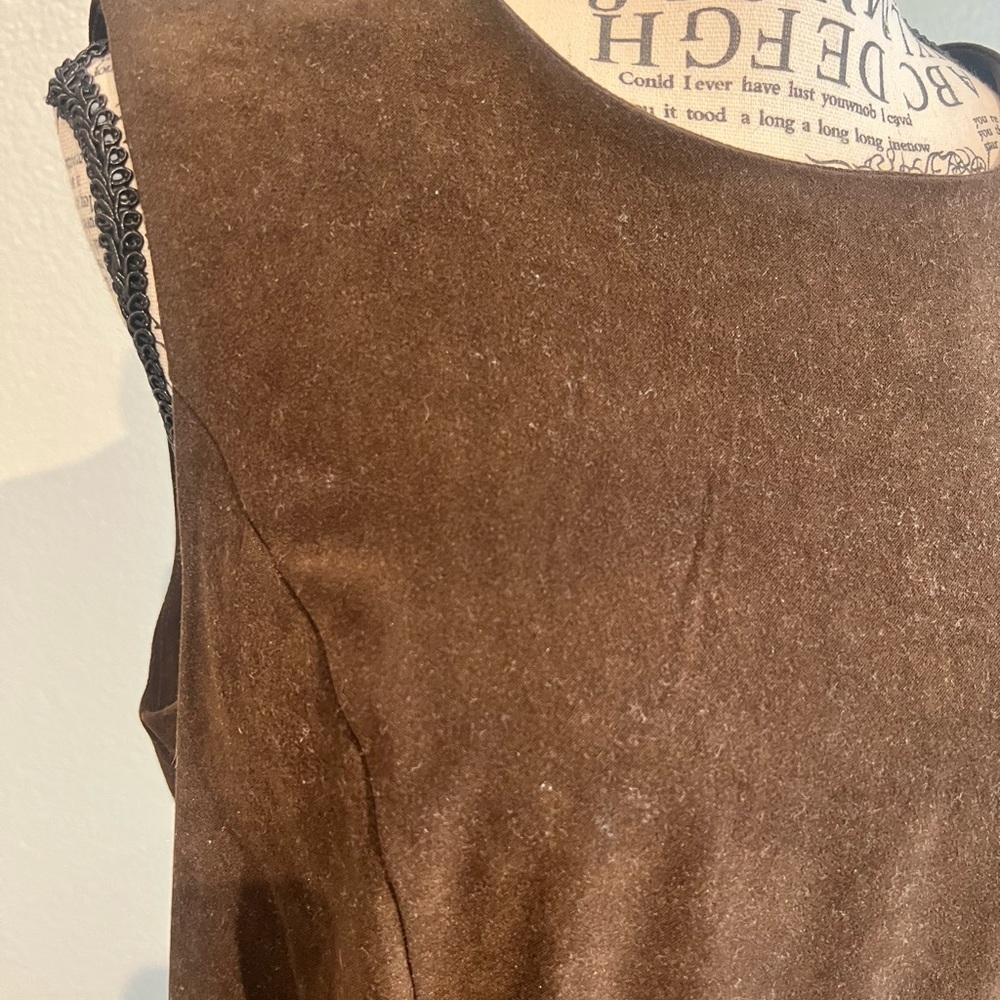 Sag Harbor Rich Brown Midi Dress - Picture 3 of 5